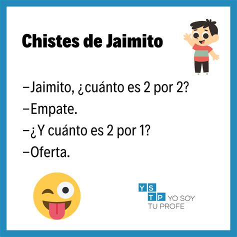 35 chistes de Jaimito que puedes aprender para hacer reír a tus。